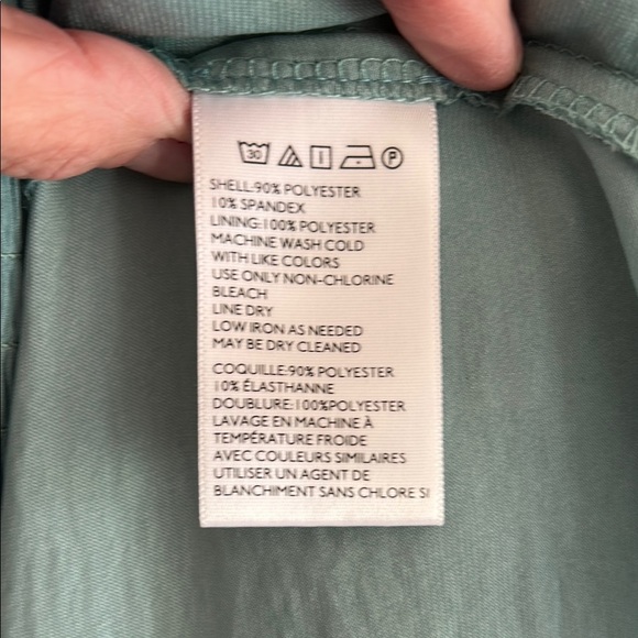 Urban Outfitters Teal Green Strapless Empire Midi Dress Women's XS - Picture 15 of 16